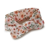 Spring Floral Swaddle Sack & Topknot Set