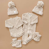 Classic Knit Romper - Honey