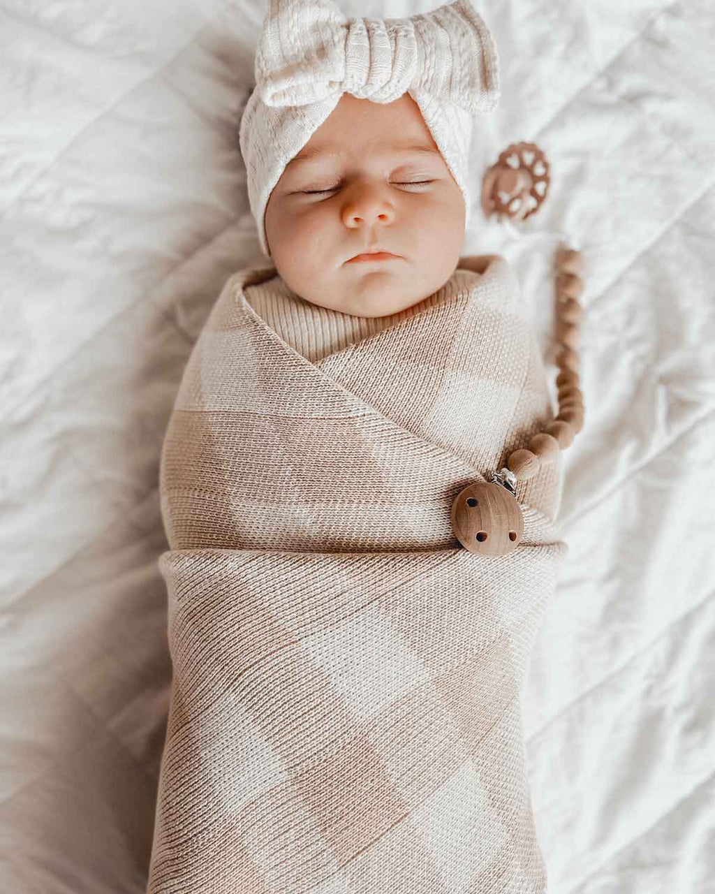 Gingham baby blanket clearance