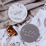 Reversible Milestone Cards • Wild Fern - OH MIA BAMBINA