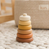 Silicone Stacking Toy - Round Tower