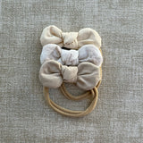 Baby Bow Headband Trio - Ziggy