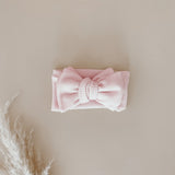 Waffle Topknot - Pink