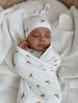 Honey Bee Knotted Beanie