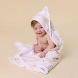 Up & Away Organic Hooded Bath Towel