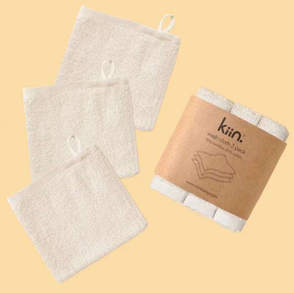 Ivory Wash Cloth 3 Pack