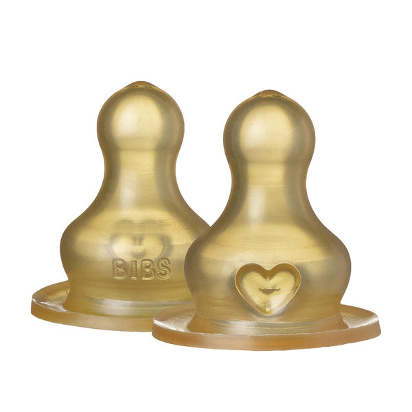 BIBS Replacement Bottle Nipple 2 Pack