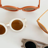 Kids Sustainable Sunglasses - Cream