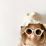 Kids Sustainable Sunglasses - Cream