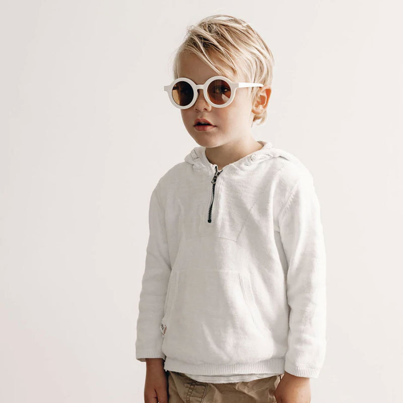 Kids Sustainable Sunglasses - Cream