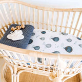 Cloud Chaser Fitted Bassinet Sheet / Change Pad Cover