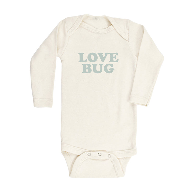 Love Bug Organic LS Bodysuit - Sage